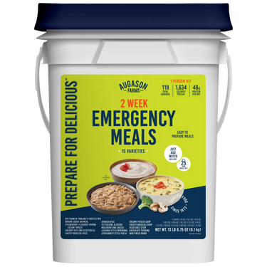 2-Week 1-Person Emergency Food Supply Kit, 119 Servings