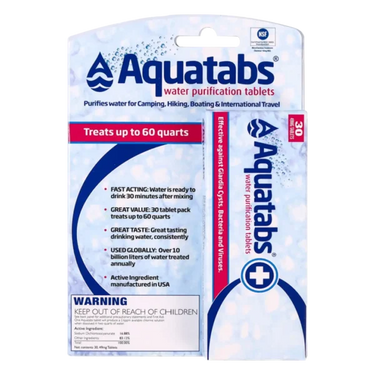 49mg Water Purification Tablets (30 Pack)