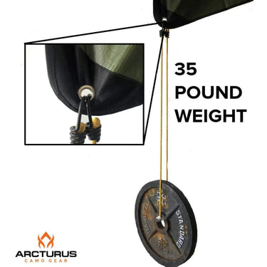All-Weather Outdoor Survival Blanket – Olive Drab (60" x 82")