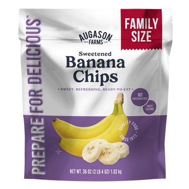 Banana Chips Family Size Pouch, 34 Servings