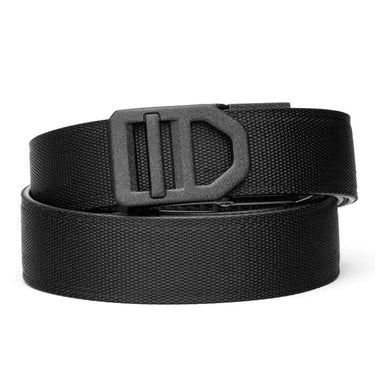 Black Tactical Nylon EDC Belt 1.5" X5 Buckle
