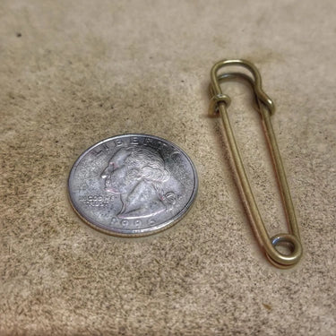 Bushcraft Safety Pin – Heavy-Duty Single Wire Steel Pin