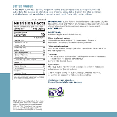 Butter Powder Can – 510 Servings