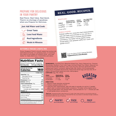 Buttermilk Pancake & Waffle Mix Pouch – 10 Servings