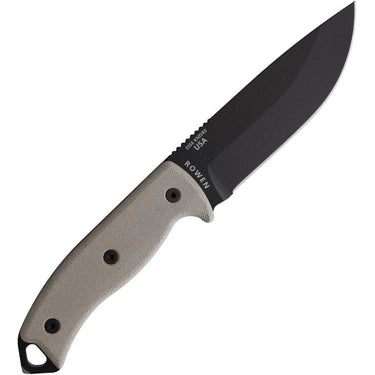 ESEE-5P-E (Black Blade, Plain Edge, Kydex Sheath)