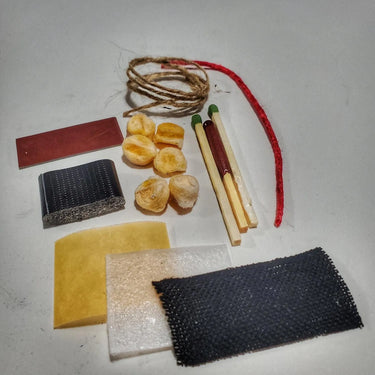 Fire Patch Kit – Covert Storage Morale Patch with Firecraft Supplies
