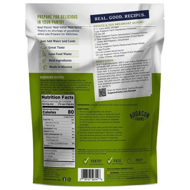 Hashbrown Potatoes Pouch – 6 Servings