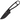 Izula (Plain Black Blade w/Black Sheath)