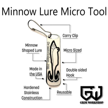 Minnow Lure Micro Tool: Micro Minnow Fishing Lure