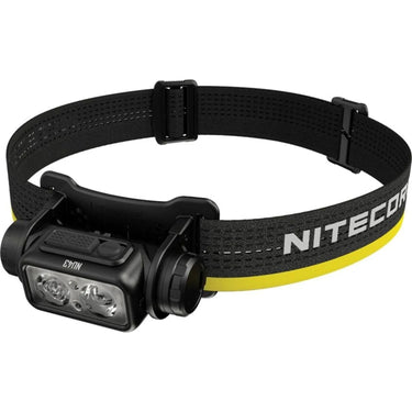 NU43 Headlamp (Black/Yellow) - Rechargeable