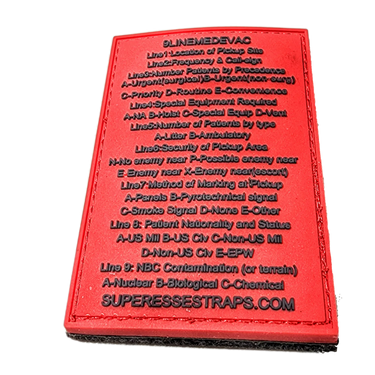 Nine Line MEDEVAC Storage Pocket Patch