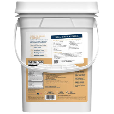 Old Fashioned Rolled Oats 4-Gallon Pail – 113 Servings