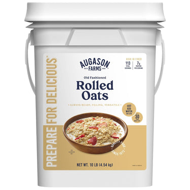 Old Fashioned Rolled Oats 4 Gallon Pail, 113 Servings