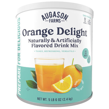 Orange Delight Drink Mix Can – 52 Servings