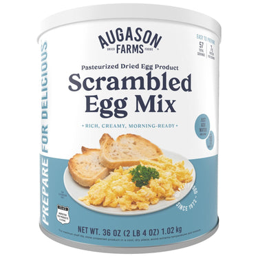 Pasteurized Scrambled Egg Mix Can, 57 Servings