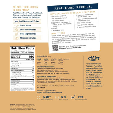Quick Oats 4 Gallon Pail – 113 Servings