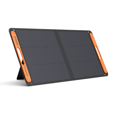 SolarSaga 100W – Bifacial Foldable Solar Panel with USB Ports & DC Adapter