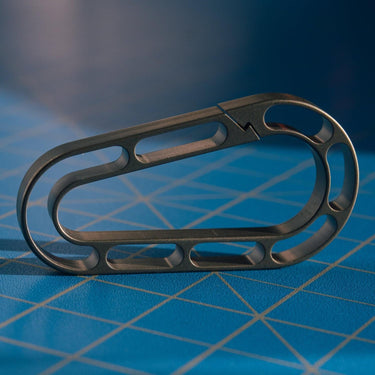 Titanium Skeleton EDM Carabiner