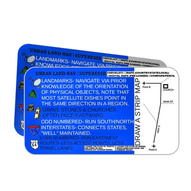 Urban Land Nav Decal