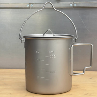 VECTOR Series – 750ml Titanium Ultralight Pot with Lid