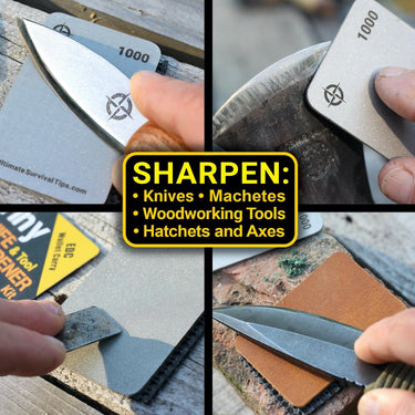 Wallet Carry / 4-in-1 EDC Diamond Field Sharpening System