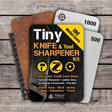 Wallet Carry / 4-in-1 EDC Diamond Field Sharpening System
