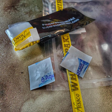 Water Patch Kit: water collection and purification