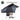 XD Lohtse Clam Shell Aluminum Hard Shell Roof Top Tent, Blue Body & Black Rainfly