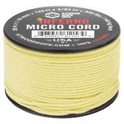 1.18mm Kevlar® Aramid Micro Cord – Heat-Resistant (Yellow)