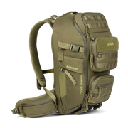 Grayl Mission EXP Backpack 30L in Olive Drab, front view