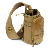Grayl Mission Bottle Sling in Coyote Brown, front view
