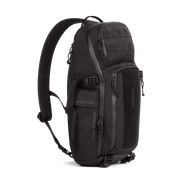 Grayl Transport EXP Sling Daypack 18L in Covert Black, front view