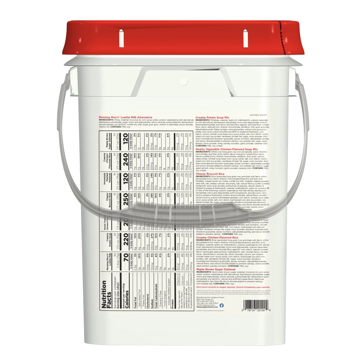 72-Hour 4-Person Emergency Food Supply Kit – 176 Servings