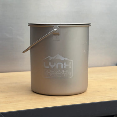 Titanium Pot with Lid 750ml