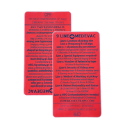 9 Line MedEvac Decal - Medical Evacuation Reference Sticker