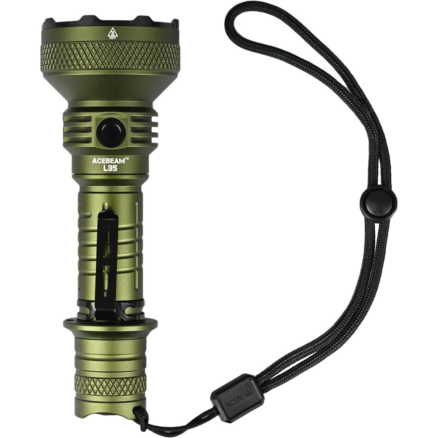 ACEBEAM L35 5000 High Lumens Rechargeable Tactical Flashlight