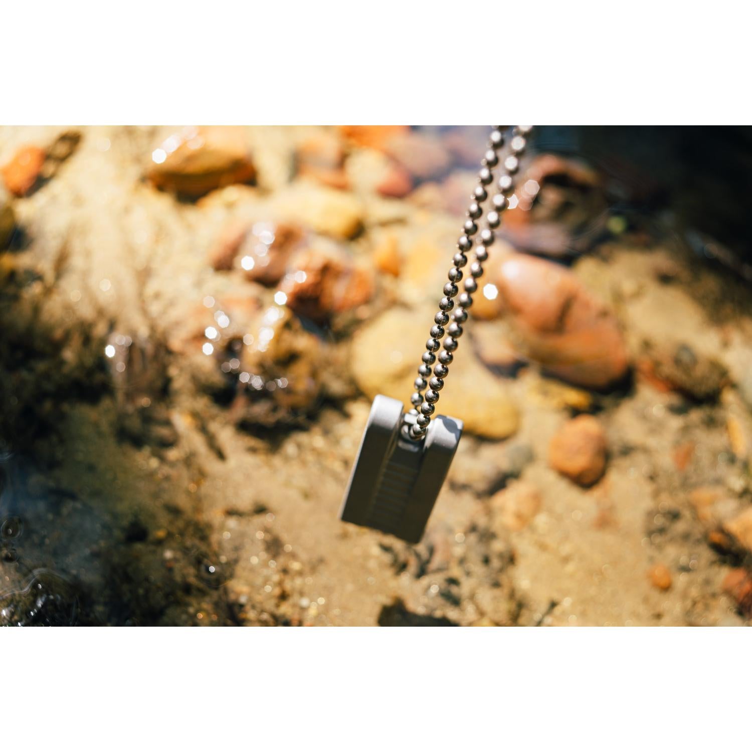 Abrams Unibody Titanium Whistle