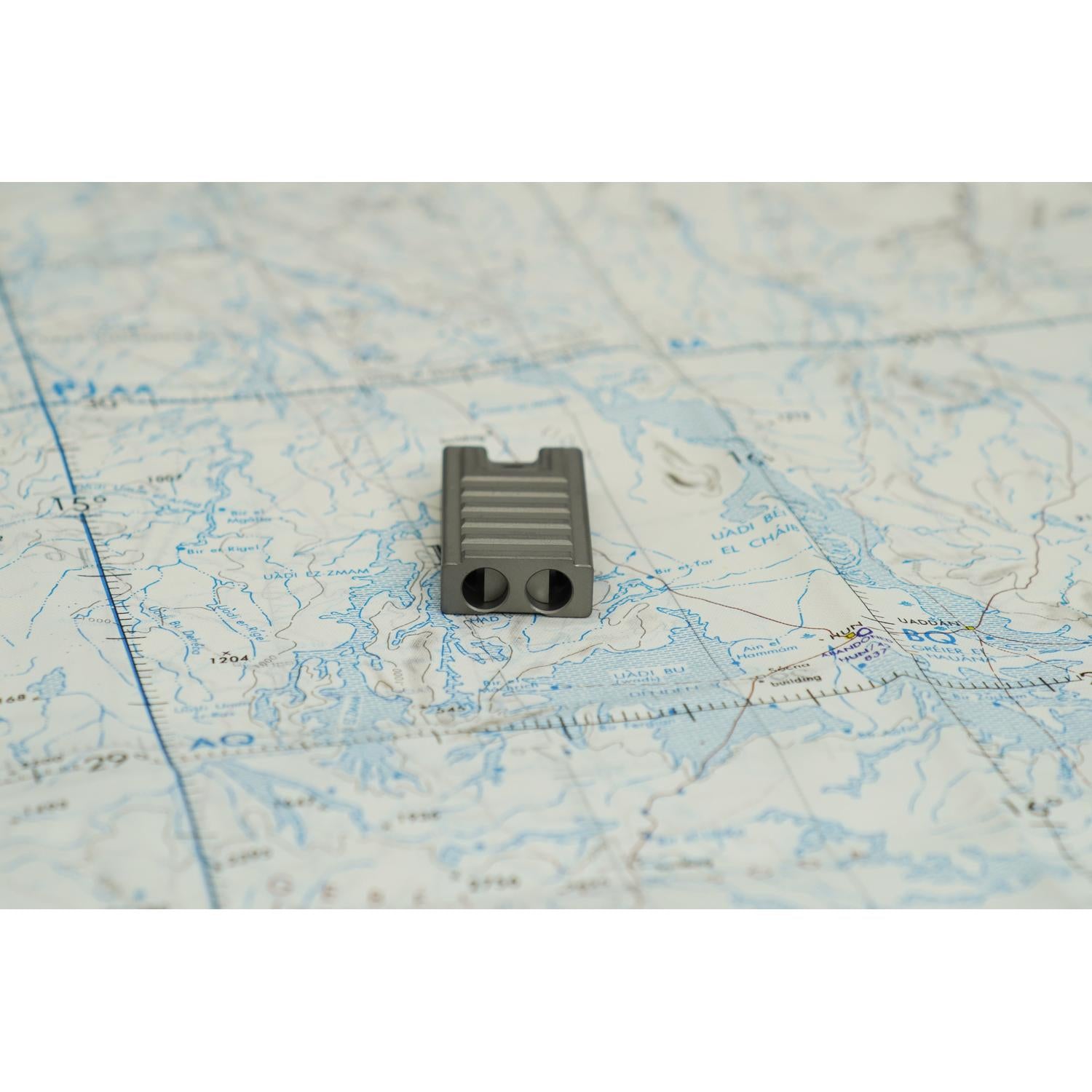 Abrams Unibody Titanium Whistle