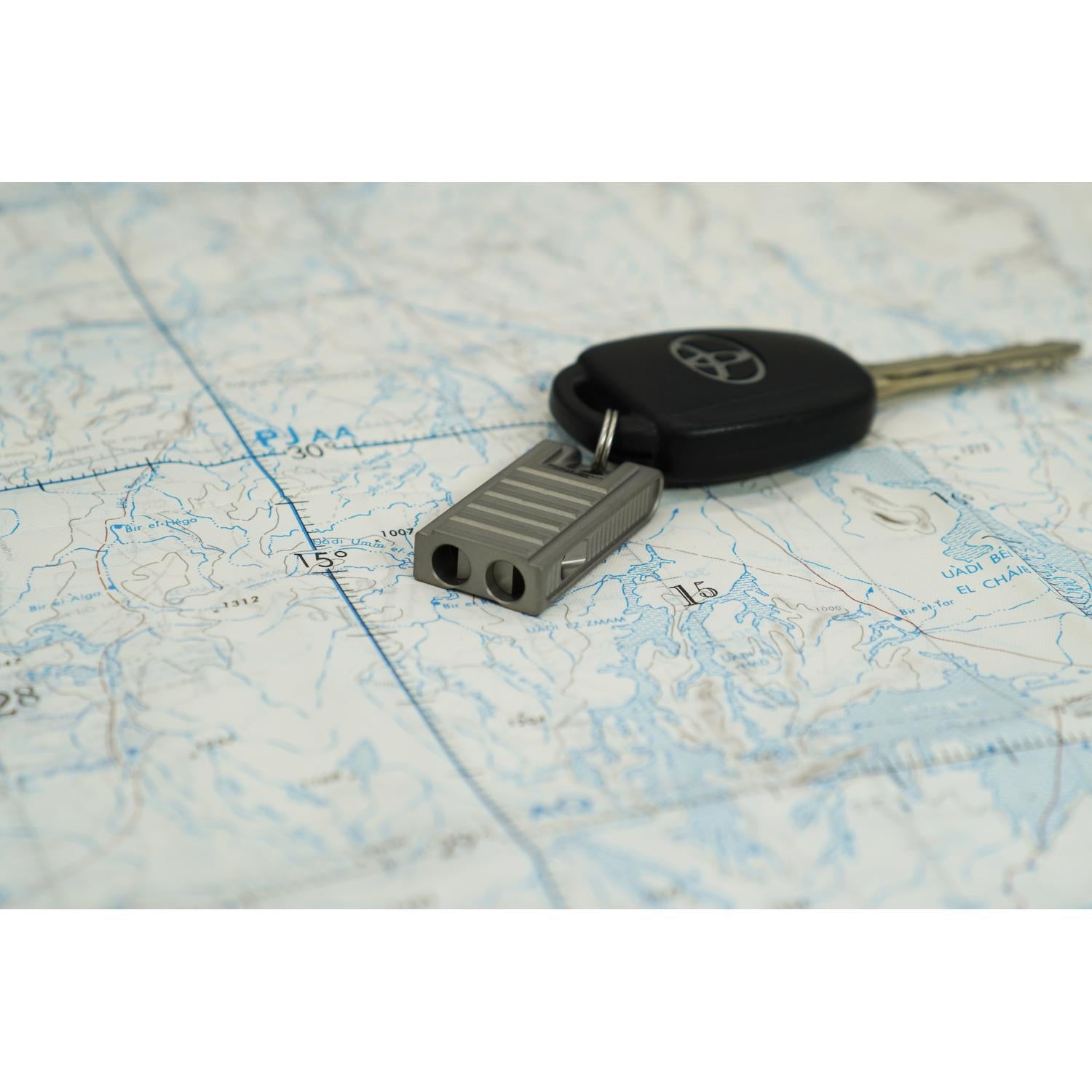 Abrams Unibody Titanium Whistle