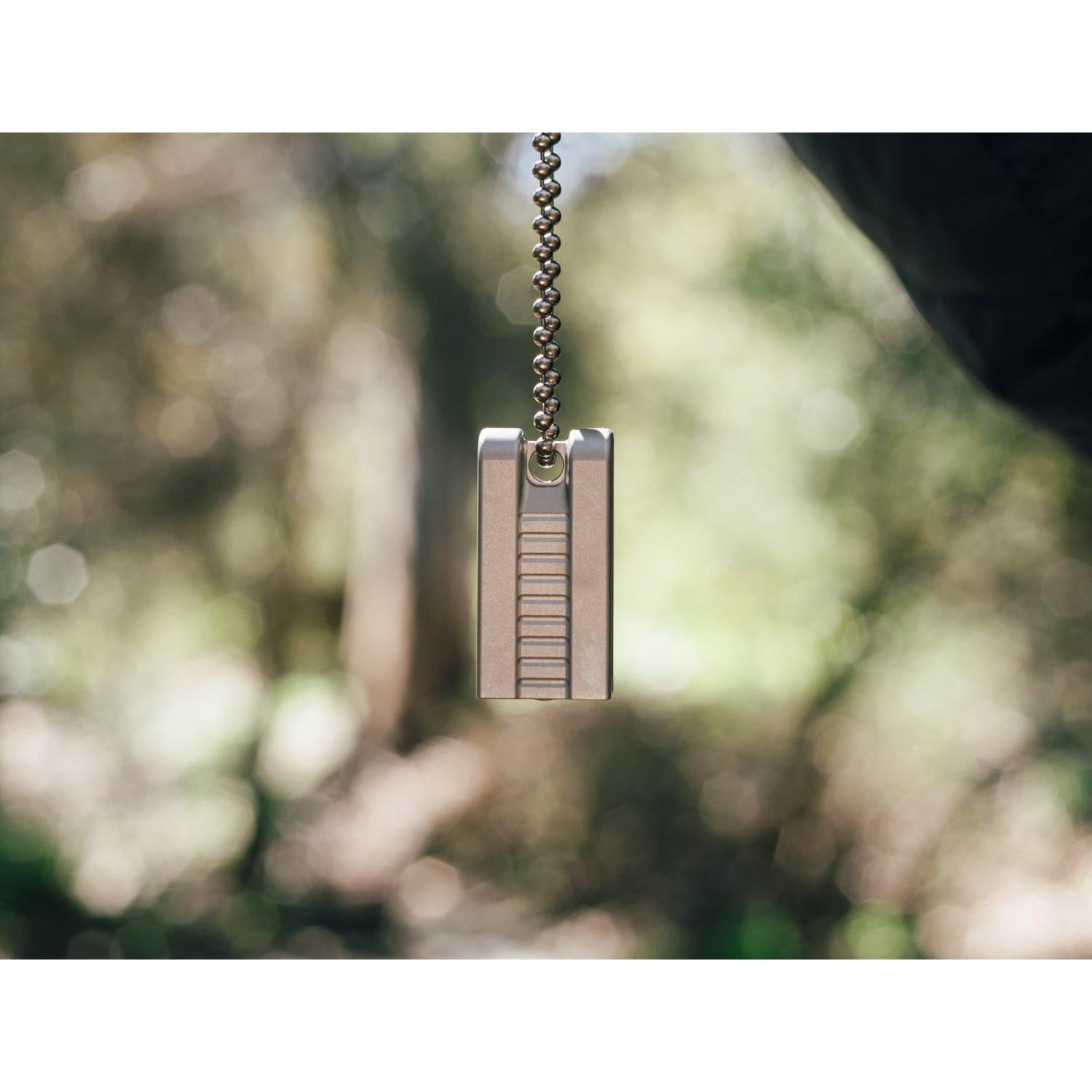 Abrams Unibody Titanium Whistle