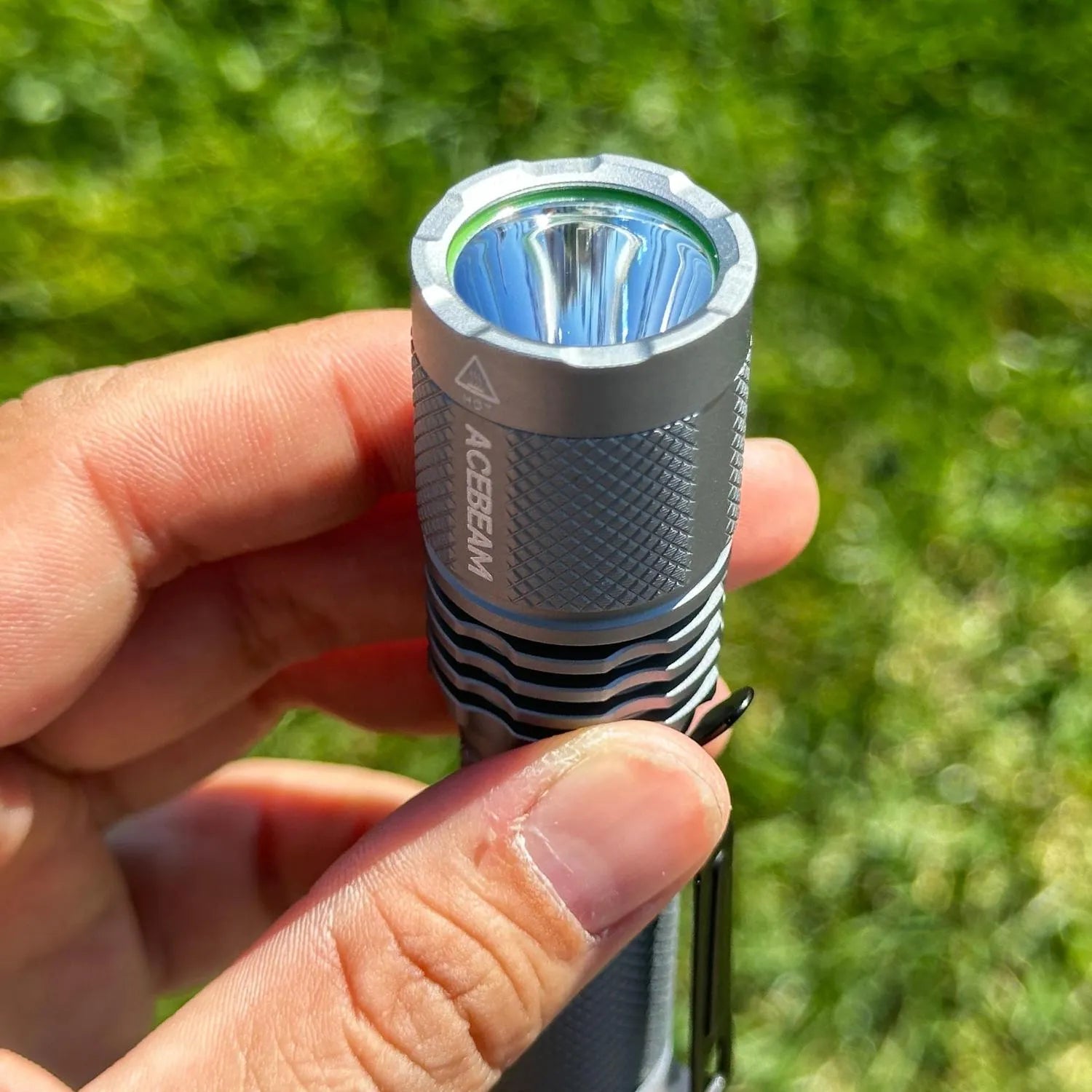 Acebeam TAC AA Tactical Flashlight (Avalanche Grey)
