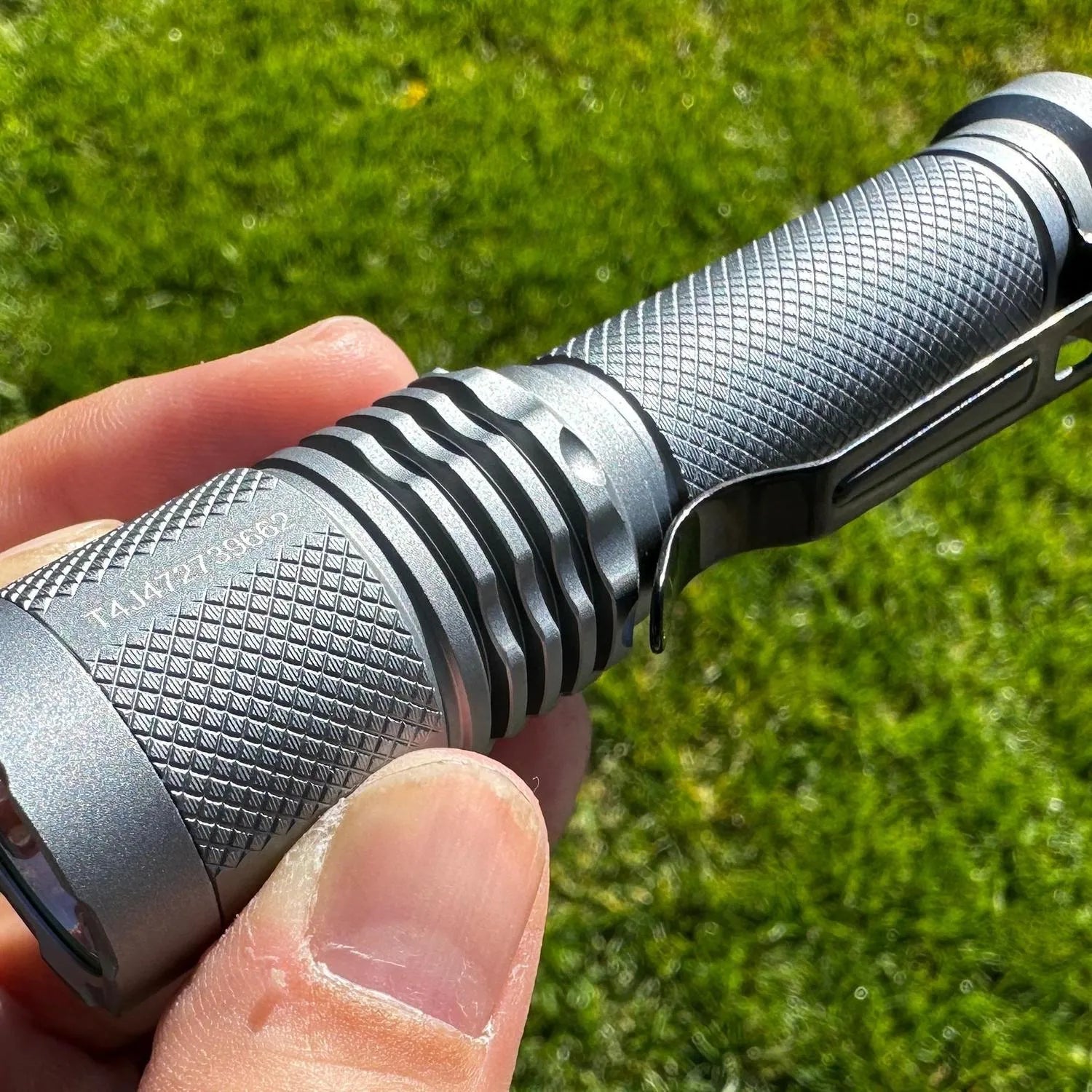 Acebeam TAC AA Tactical Flashlight (Avalanche Grey)