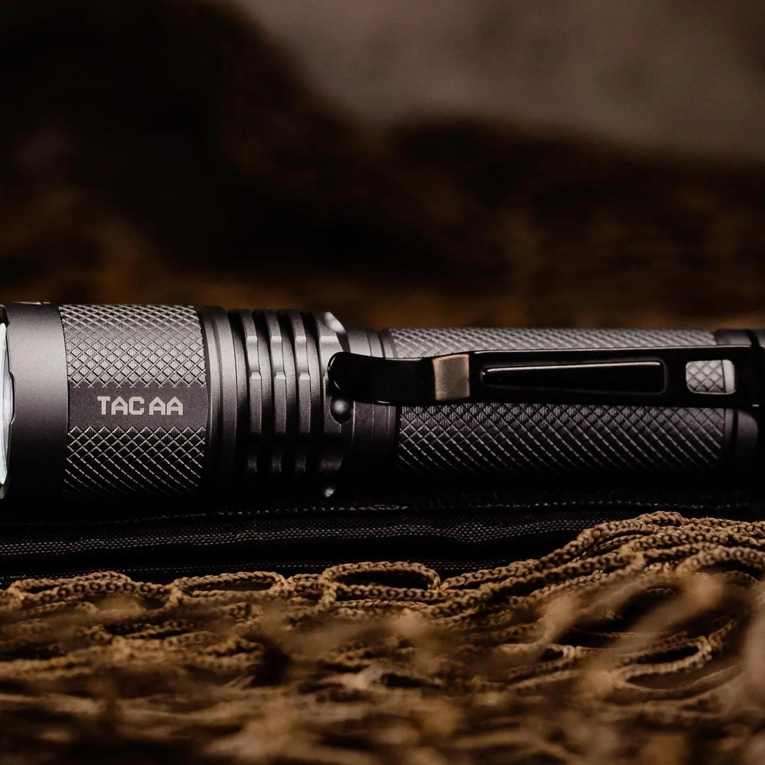 Acebeam TAC AA Tactical Flashlight (Avalanche Grey)