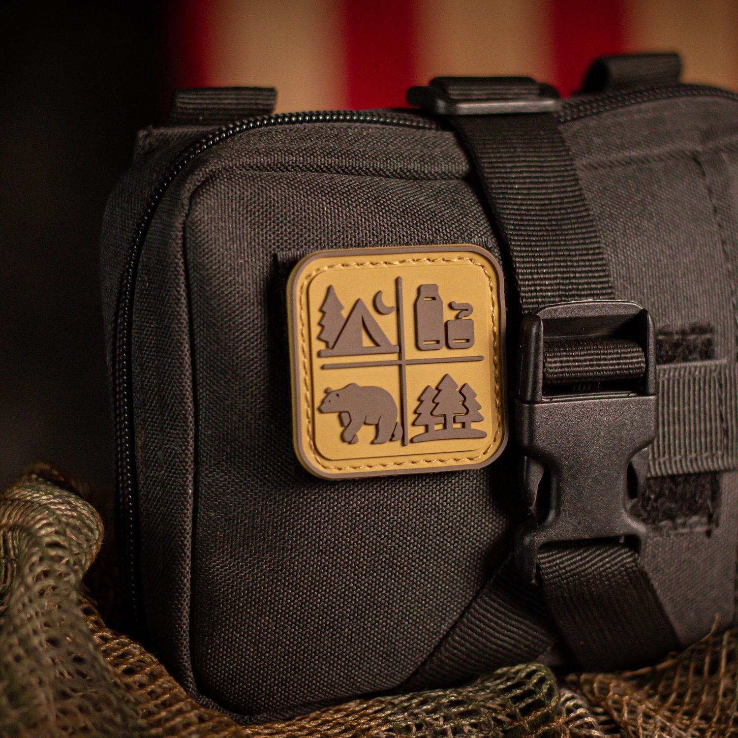 Adventure Sports Patch: Desert Tan