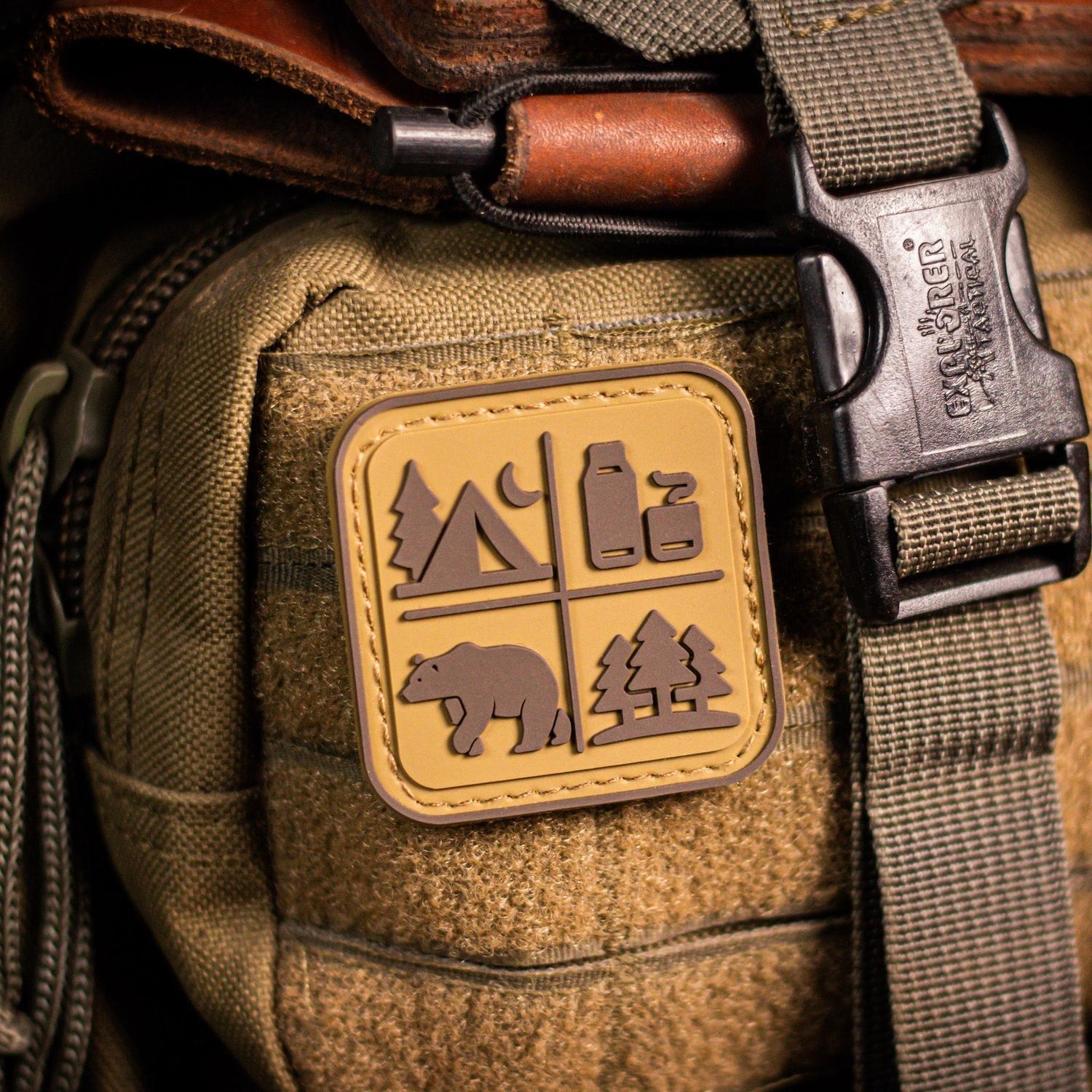 Adventure Sports Patch: Desert Tan