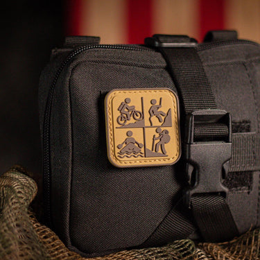 Adventure Sports Patch: Desert Tan