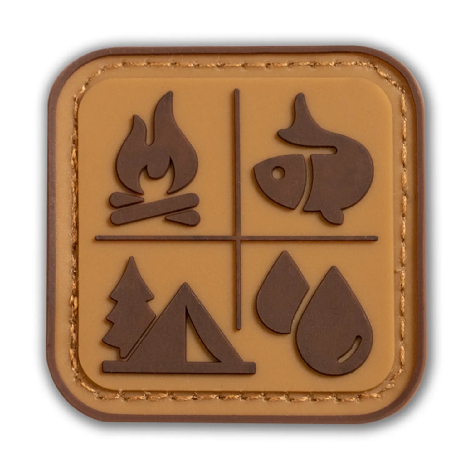 Adventure Sports Patch: Desert Tan