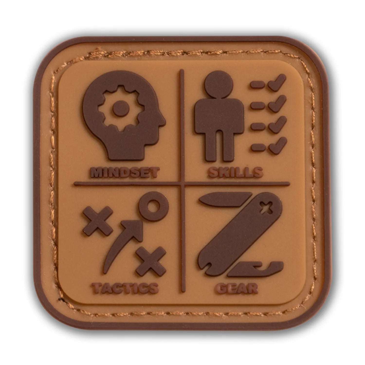 Adventure Sports Patch: Desert Tan