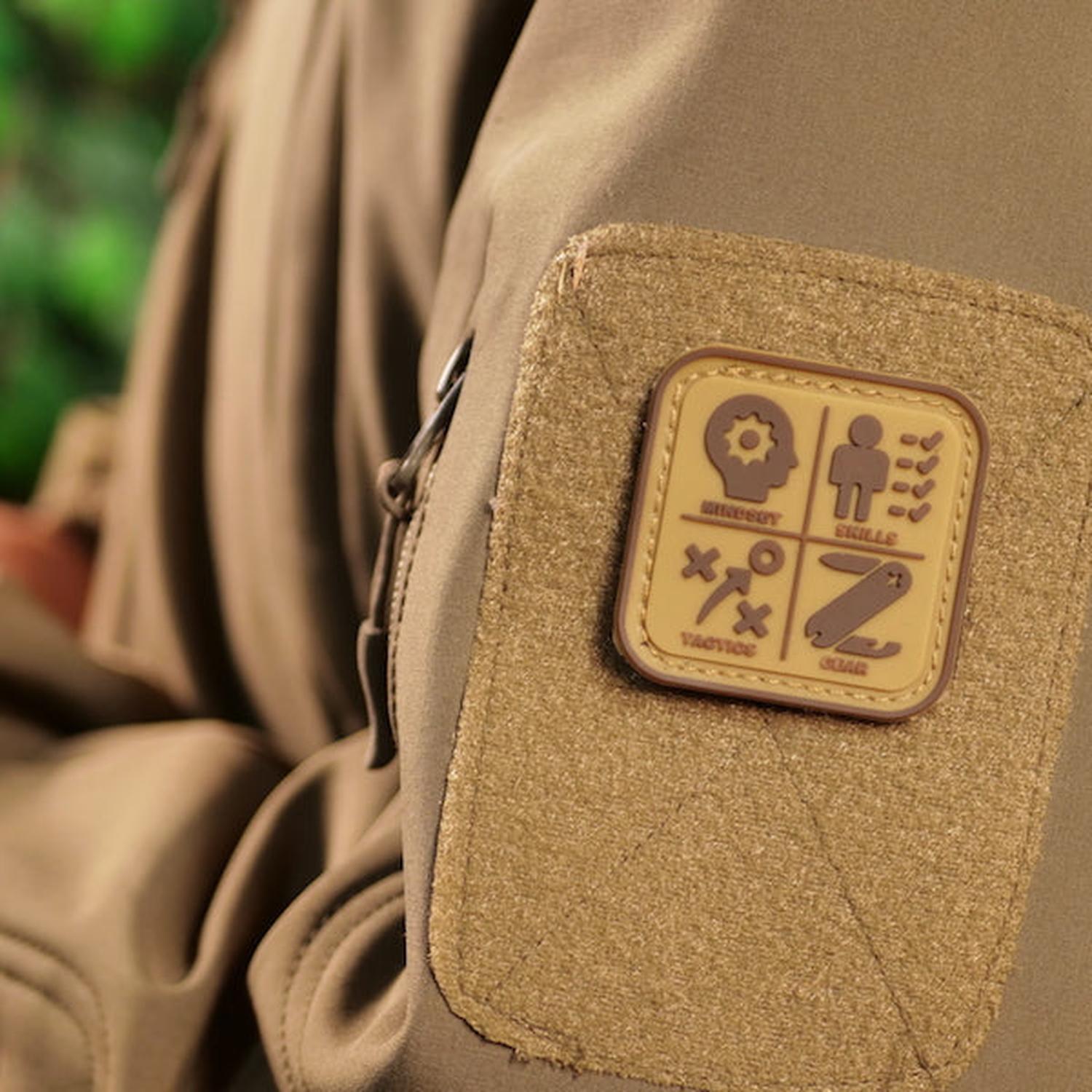 Adventure Sports Patch: Desert Tan