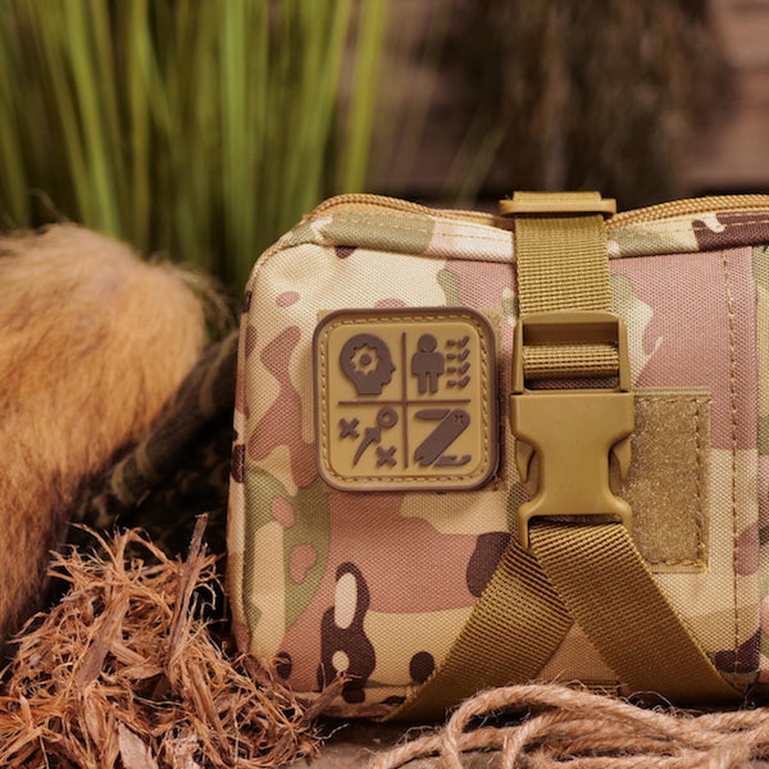 Adventure Sports Patch: Desert Tan